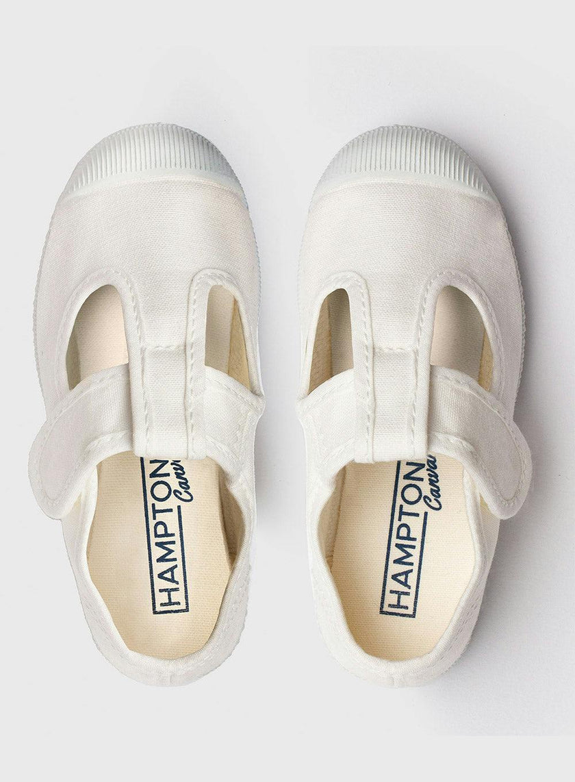 Hampton Canvas Champ Shoes in White