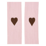 BONTON Cotton Blend Heart Leggings - Pink
