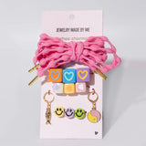 Pink Shoe Charm Set