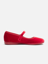 Classic Velvet Mary Janes