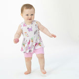 Fancy Dogs - Peplum Tank Top and Bike Short