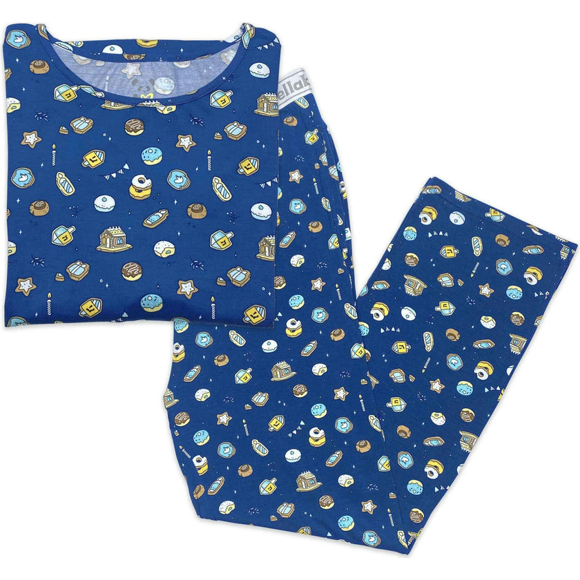 Hanukkah Cookies Bamboo Men's Pajama Set