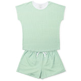 Riley Women's Pajama Short Set - Garden Trellis