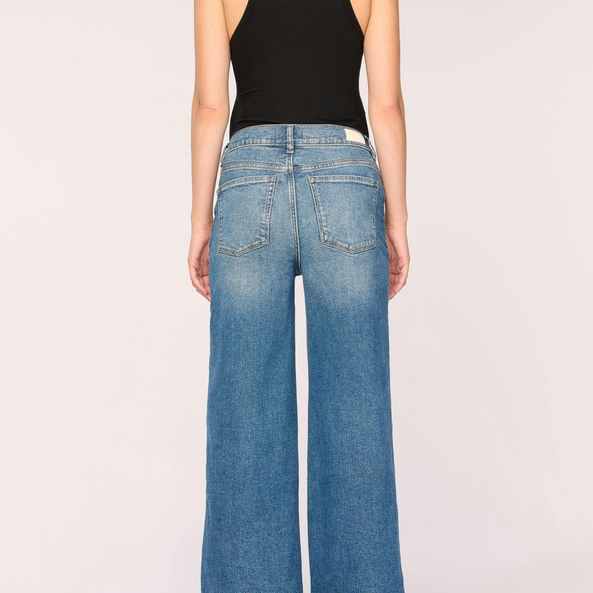 Hepburn Maternity Wide Leg Vintage Jeans | East Lake