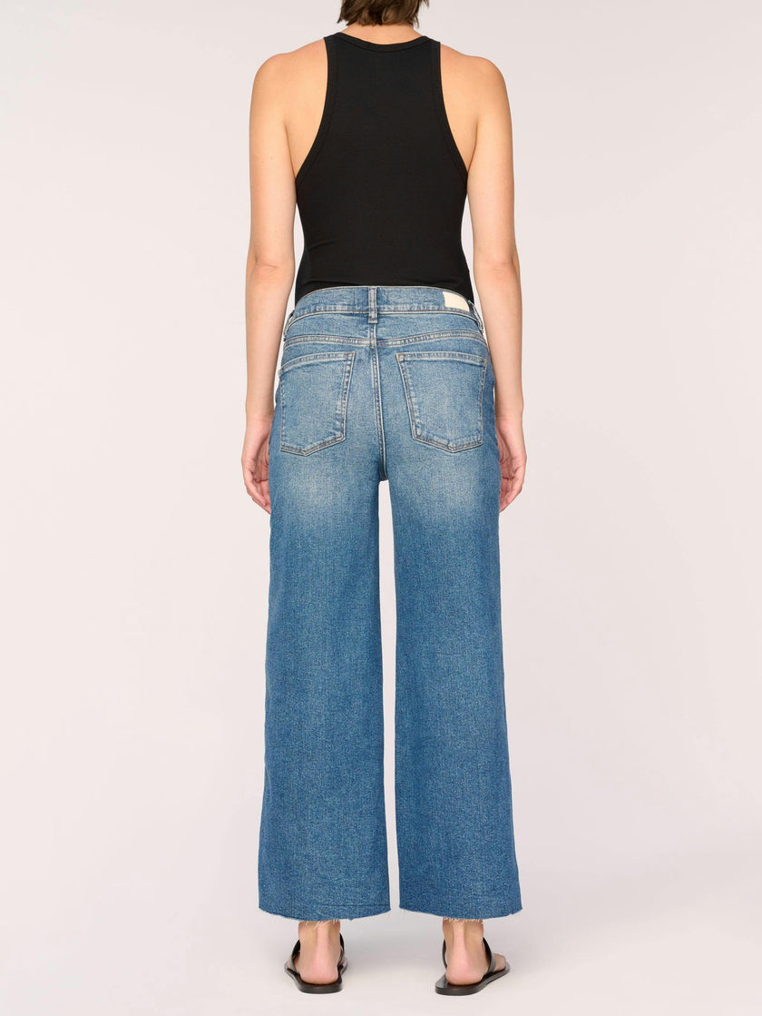 Hepburn Maternity Wide Leg Vintage Jeans | East Lake