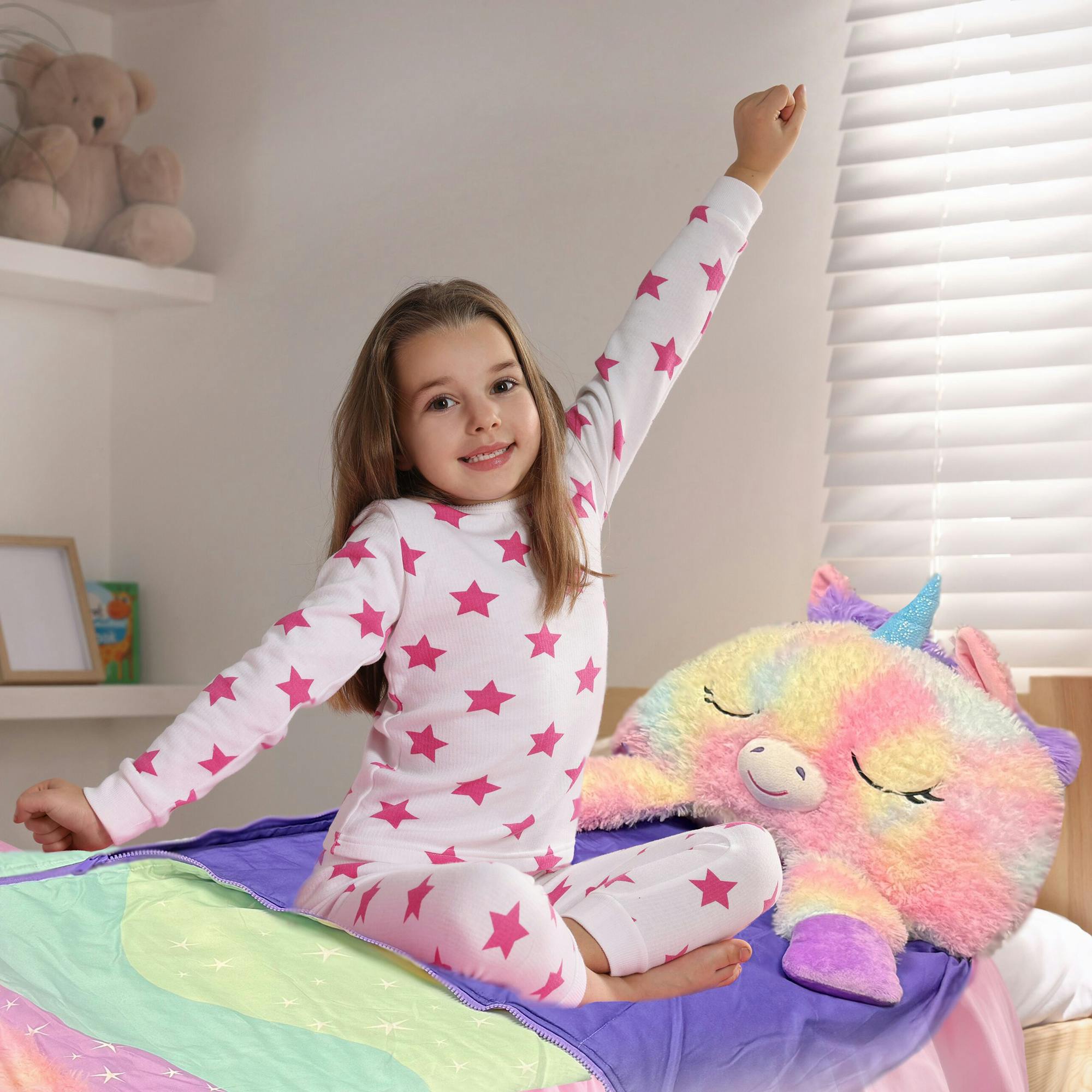 Happy Nappers: S4 Med - Rainbow Unicorn