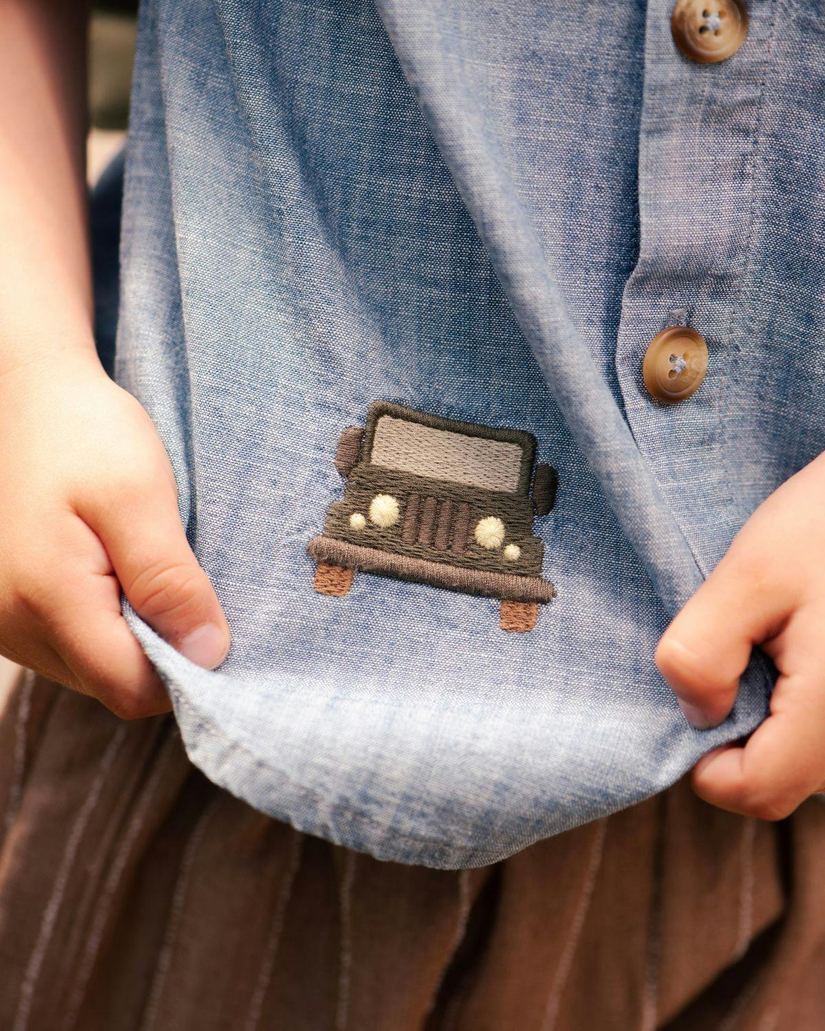 Ludon Shirt | Jeep | Sky Blue