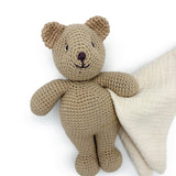 Teddy Bear Soft Toy 100% organic cotton