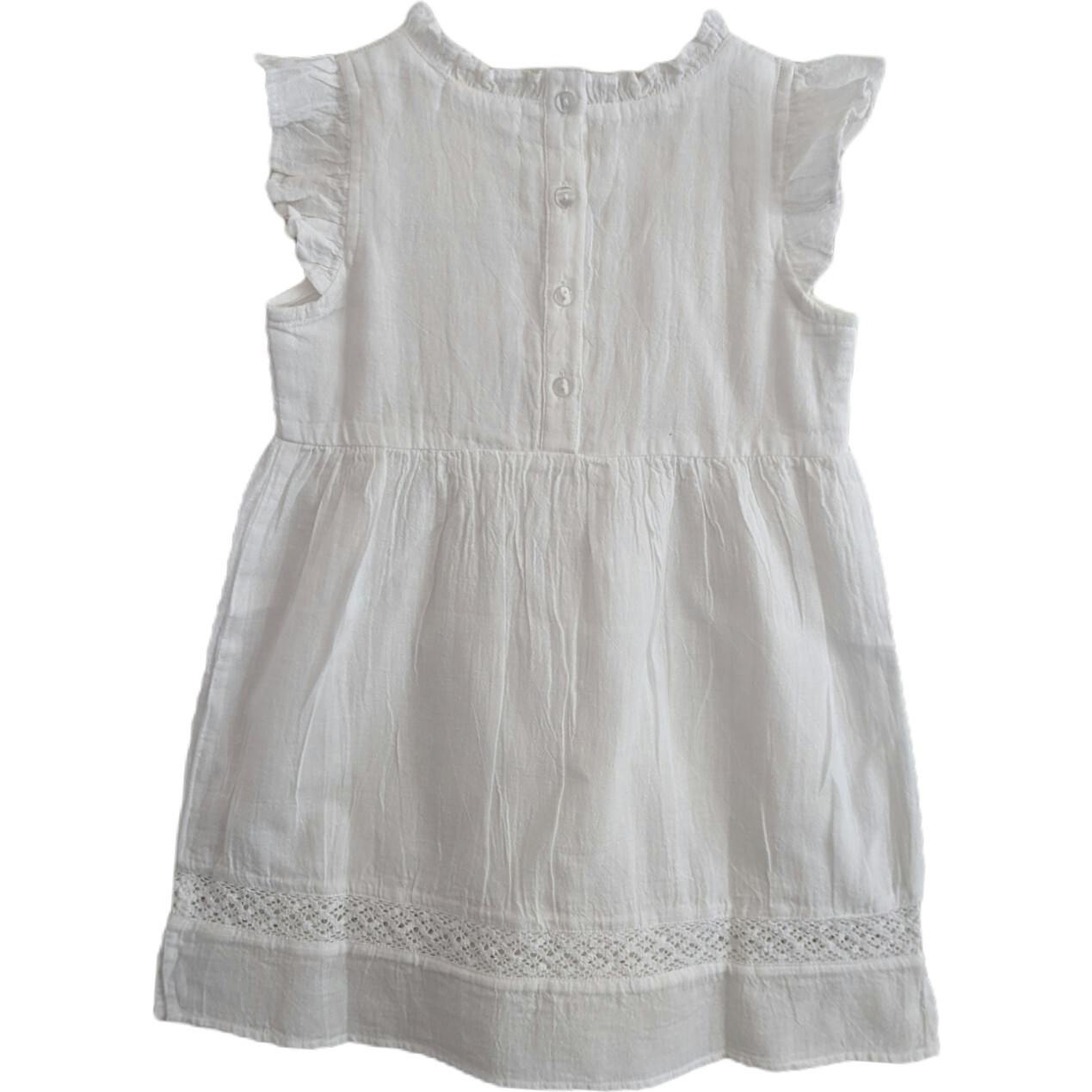 Bohemian Ruffles White