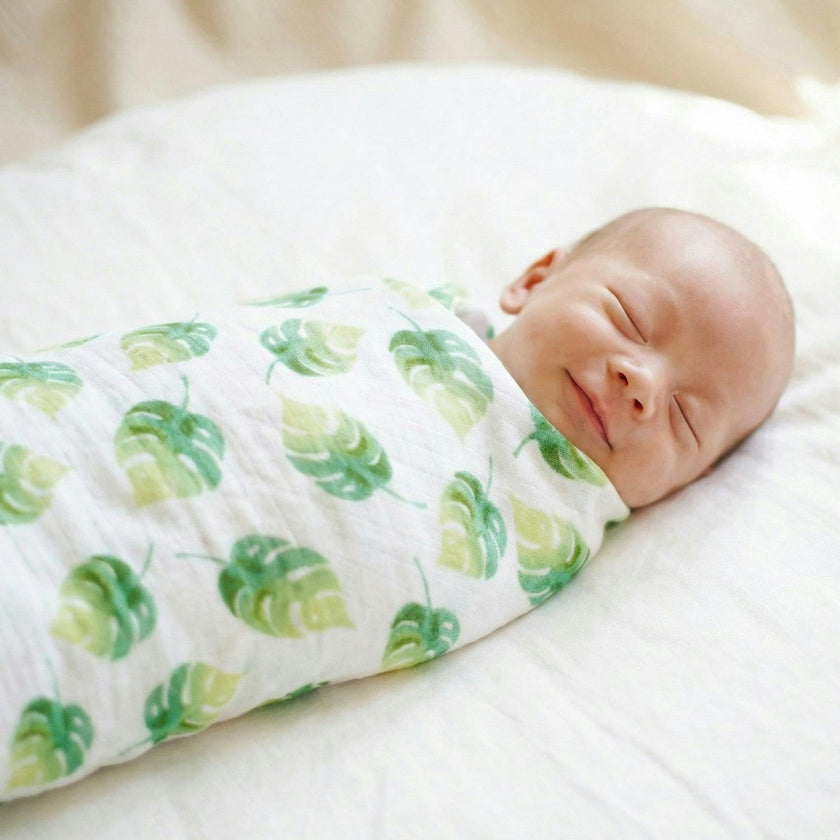 Organic Cotton Muslin Swaddle