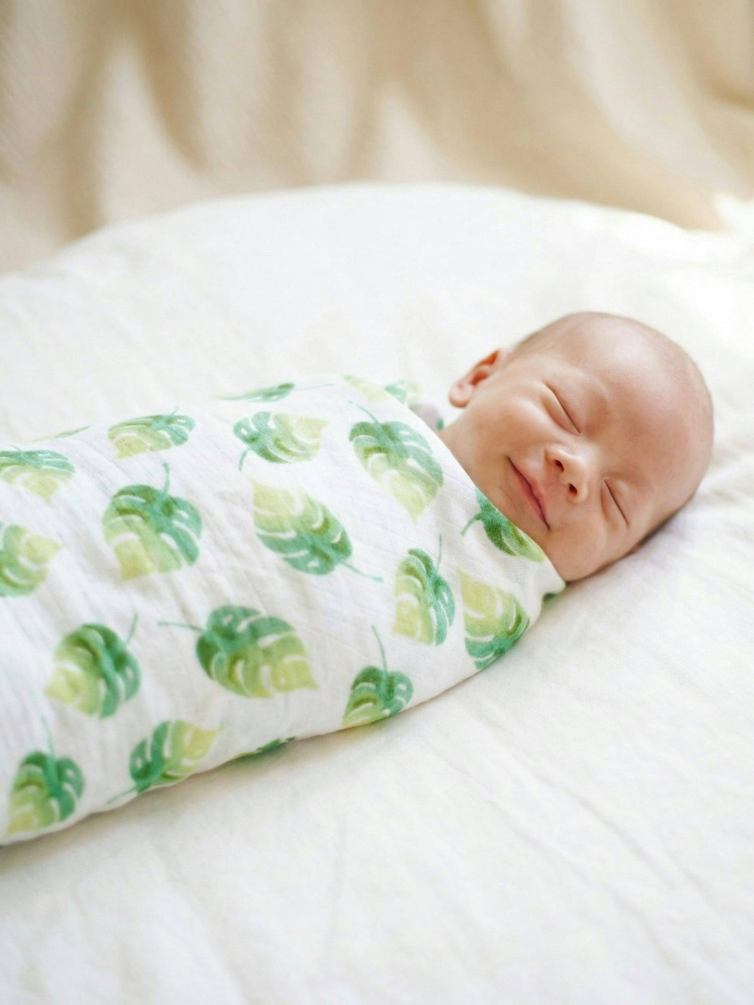 Organic Cotton Muslin Swaddle