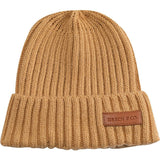 Knit Beanie Wide Rib | Buckwheat