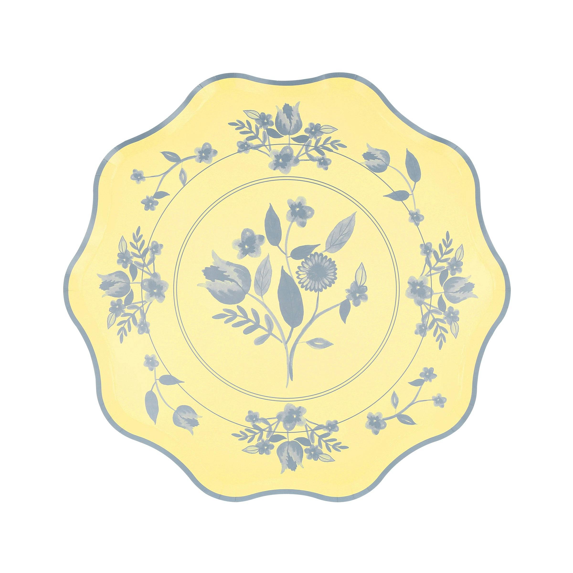 Vintage Botanical Side Plates