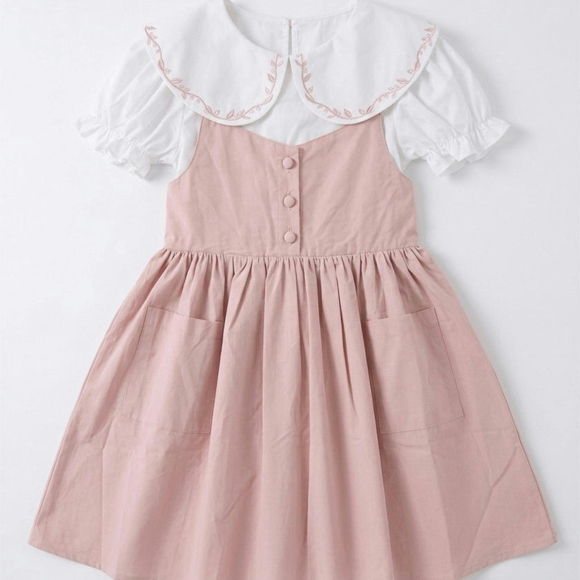 Annalise Dress | Antique Blush