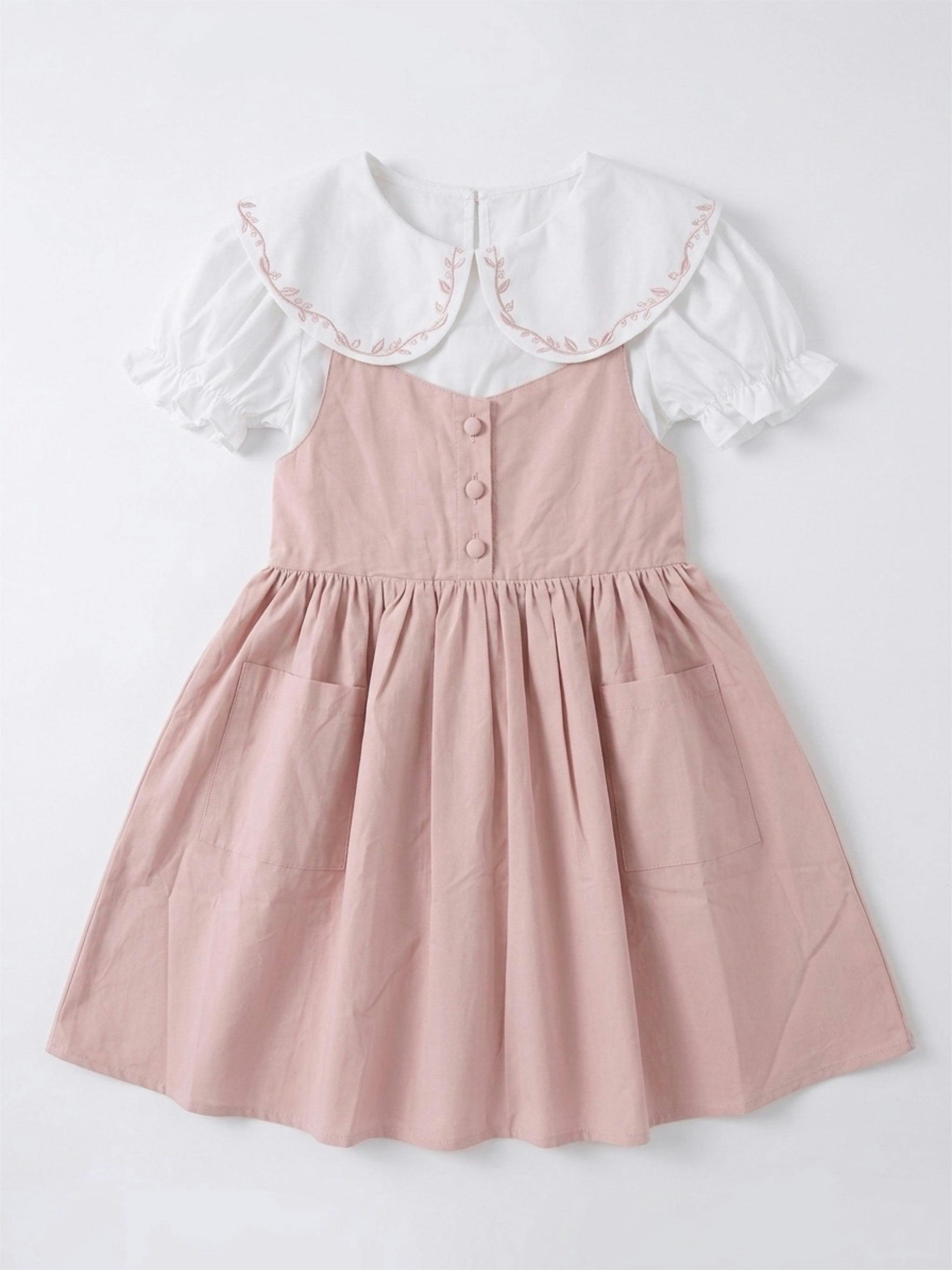 Annalise Dress | Antique Blush