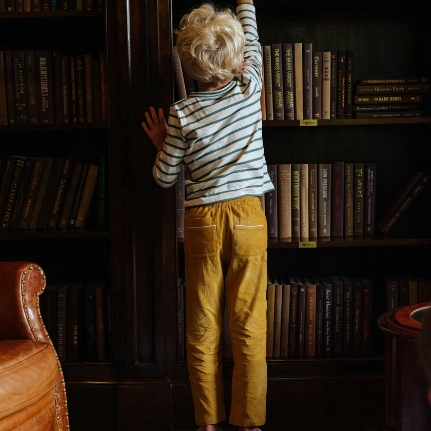 Bowie Pant, Mustard Corduroy