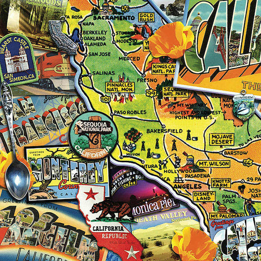 California Dreamin' - 1000 Piece Puzzle