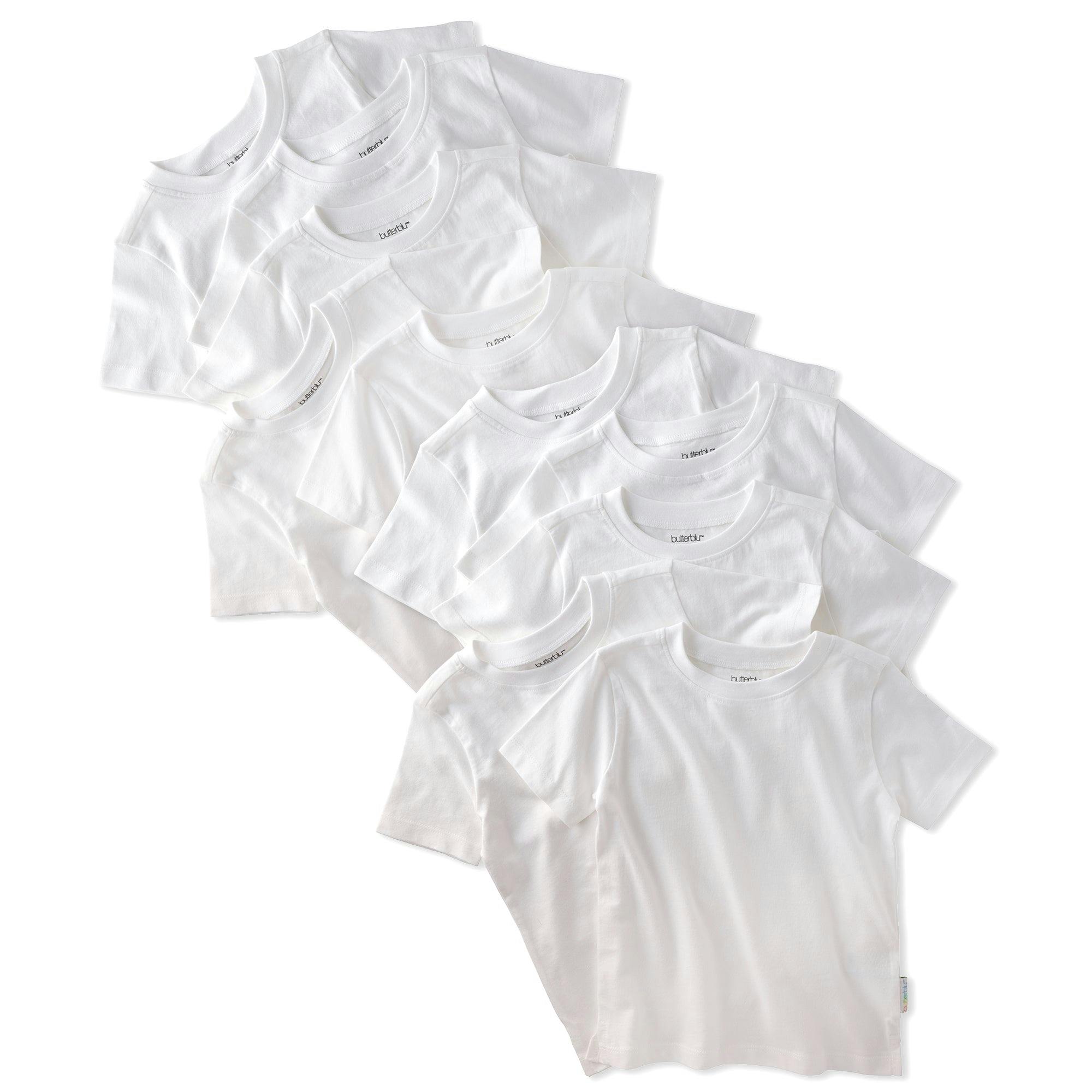TAYLOR 10-Pack Toddler Short Sleeve T-Shirts