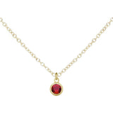 July Birthstone Necklace