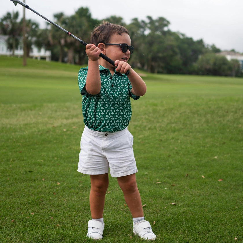 The Country Club - Unisex Kids Golf Shirt