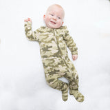 Camo - 2 Way Zipper Footie