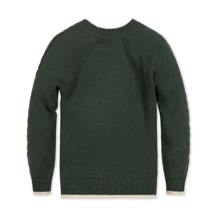Organic Raglan Crew Neck Sweater