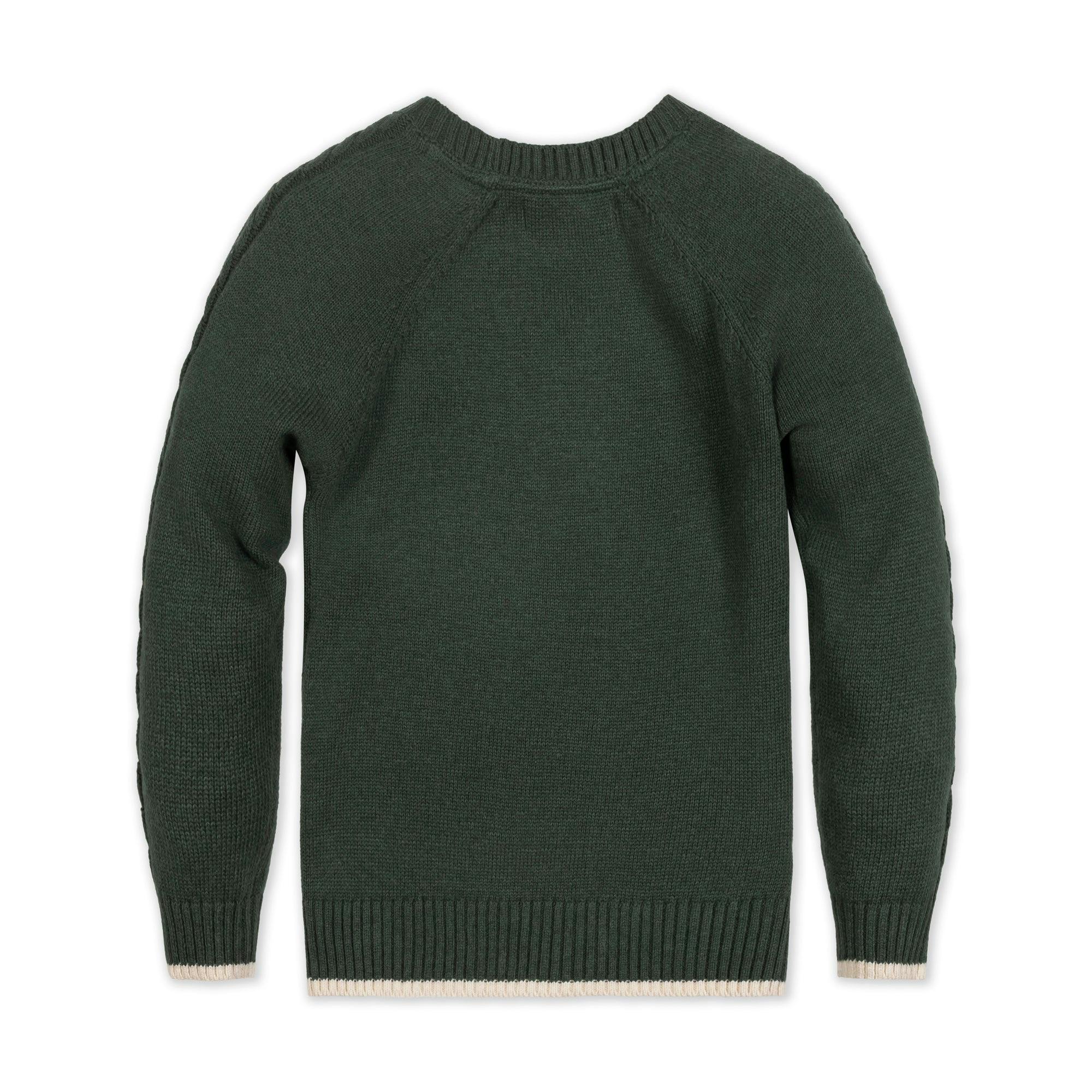 Organic Raglan Crew Neck Sweater