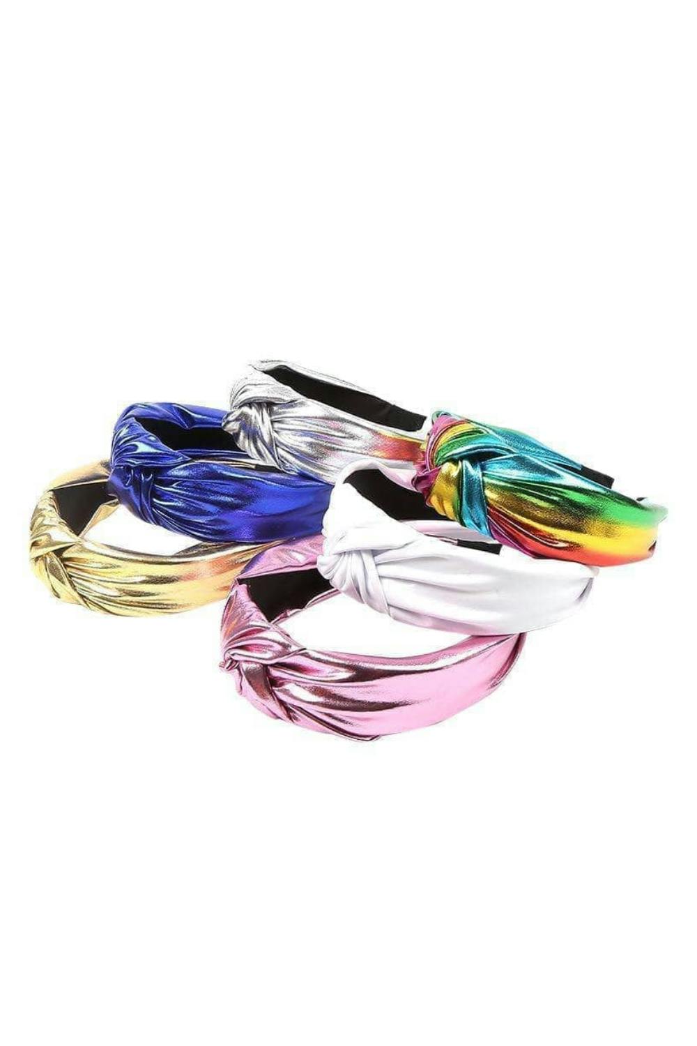 Metallic Knotted Headbands