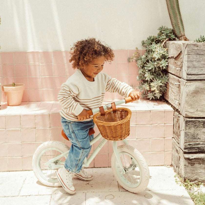 BANWOOD BALANCE BIKE FIRST GO VINTAGE - PALE MINT