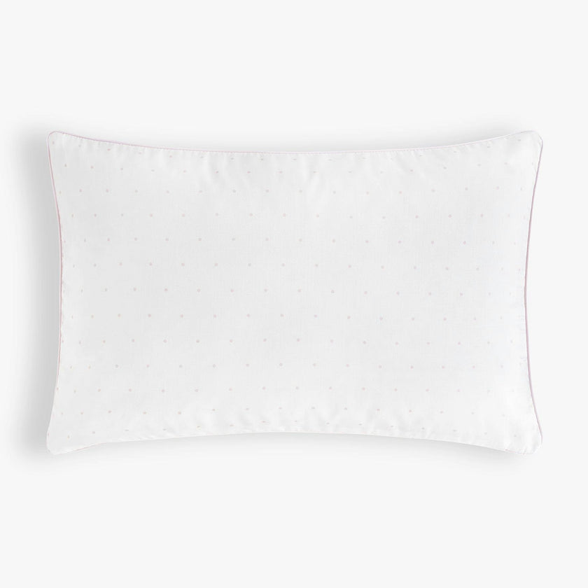 Classic Polka Dot Toddler Pillow - Pink