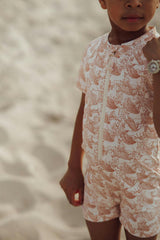 Short Sleeve Rashguard Swimsuit | UPF + Recycled - Pegasus
