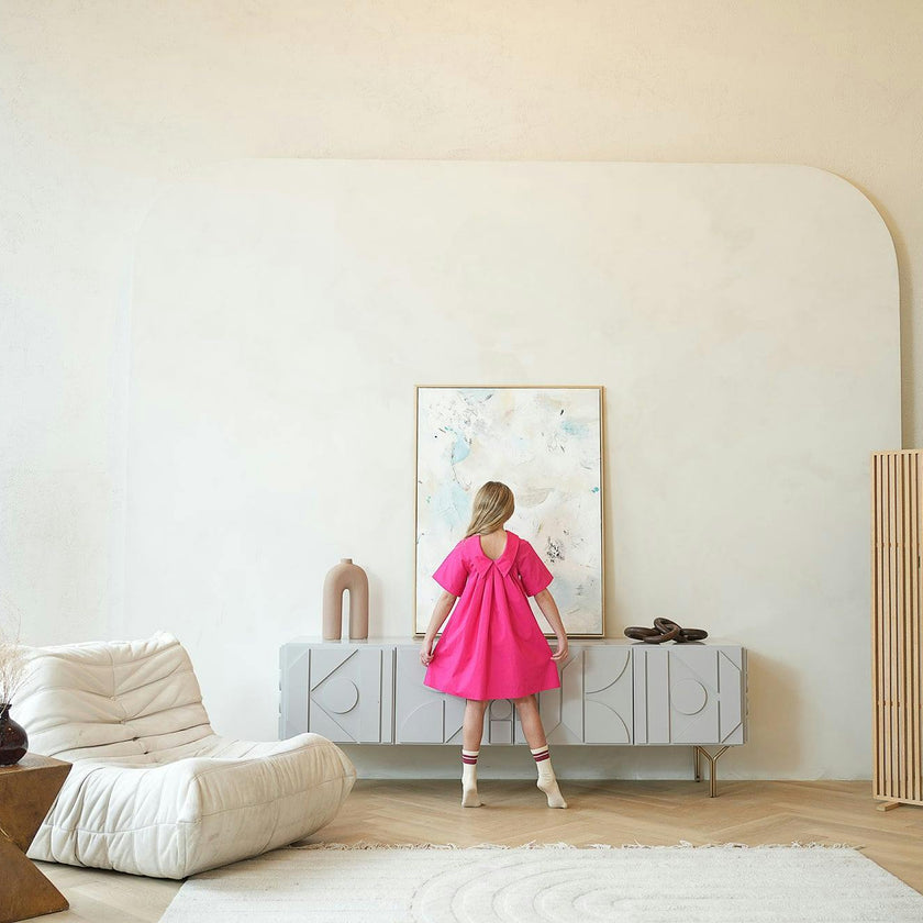 Mae Dress, Pink