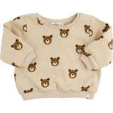 Teddy Face Print Brooklyn Boxy