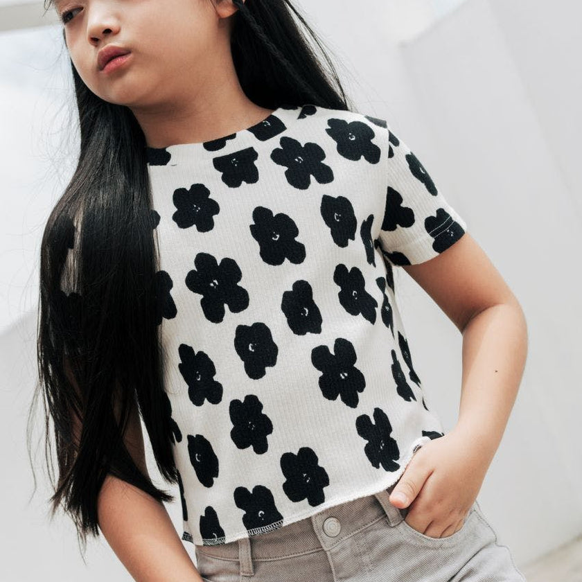 Organic Cotton Cropped T-Shirt