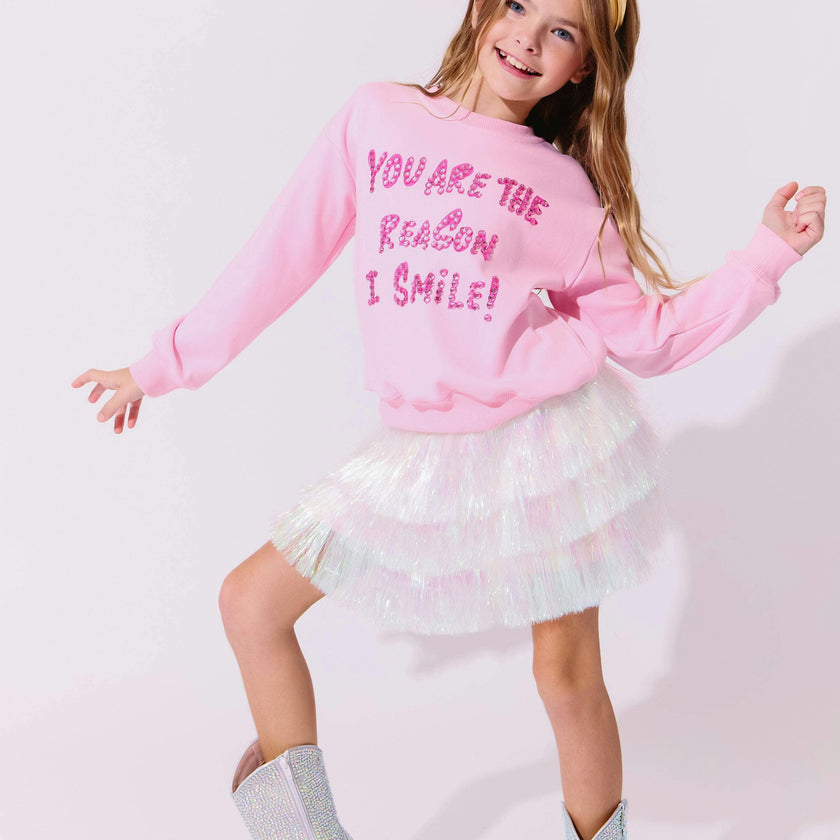 You are the reason I smile Sweatshirt