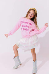 You are the reason I smile Sweatshirt