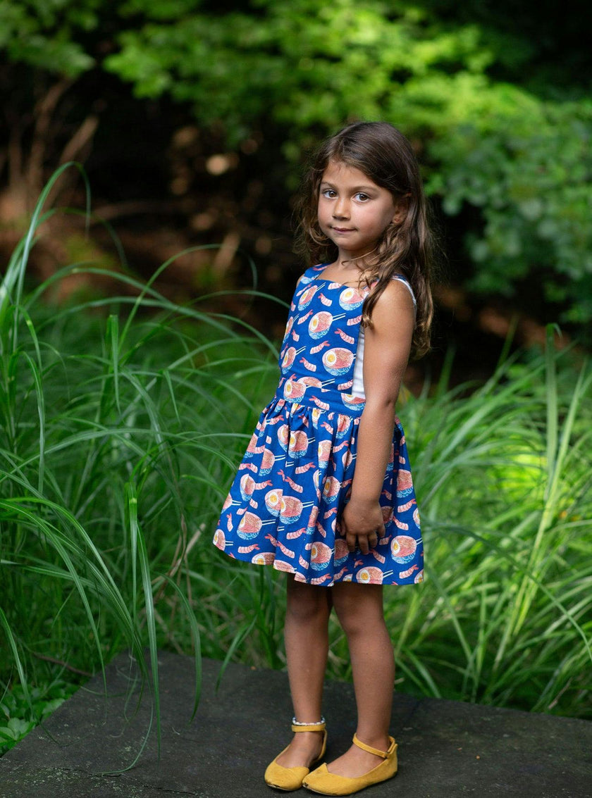 Pinafore Dress in Ramen