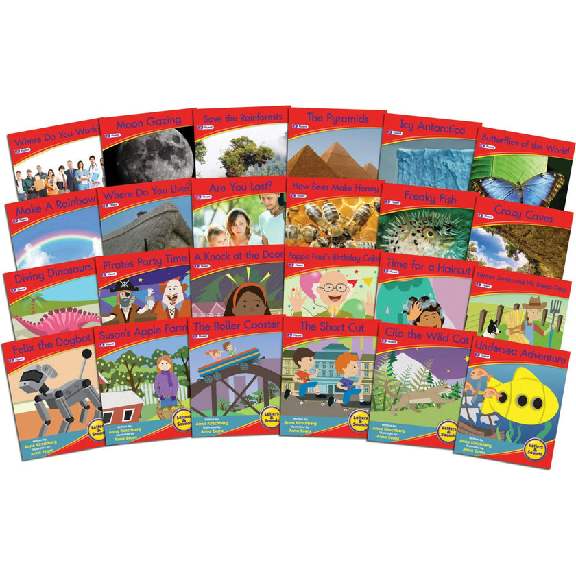 Letters & Sounds Phase 6 Set 1 Fiction Decodable Readers