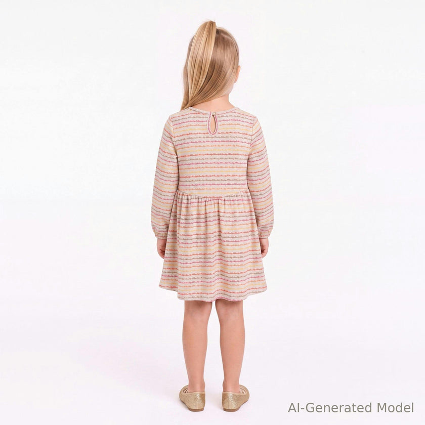 "Thankful" Jersey Dress | Autumn Bow Heart