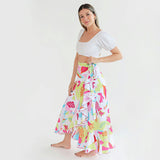 Women's Wrap Skirt - Viva Print