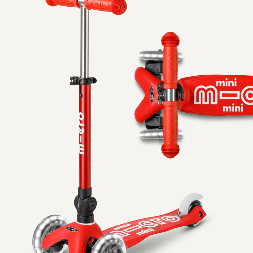 Micro Mini Foldable LED Scooter