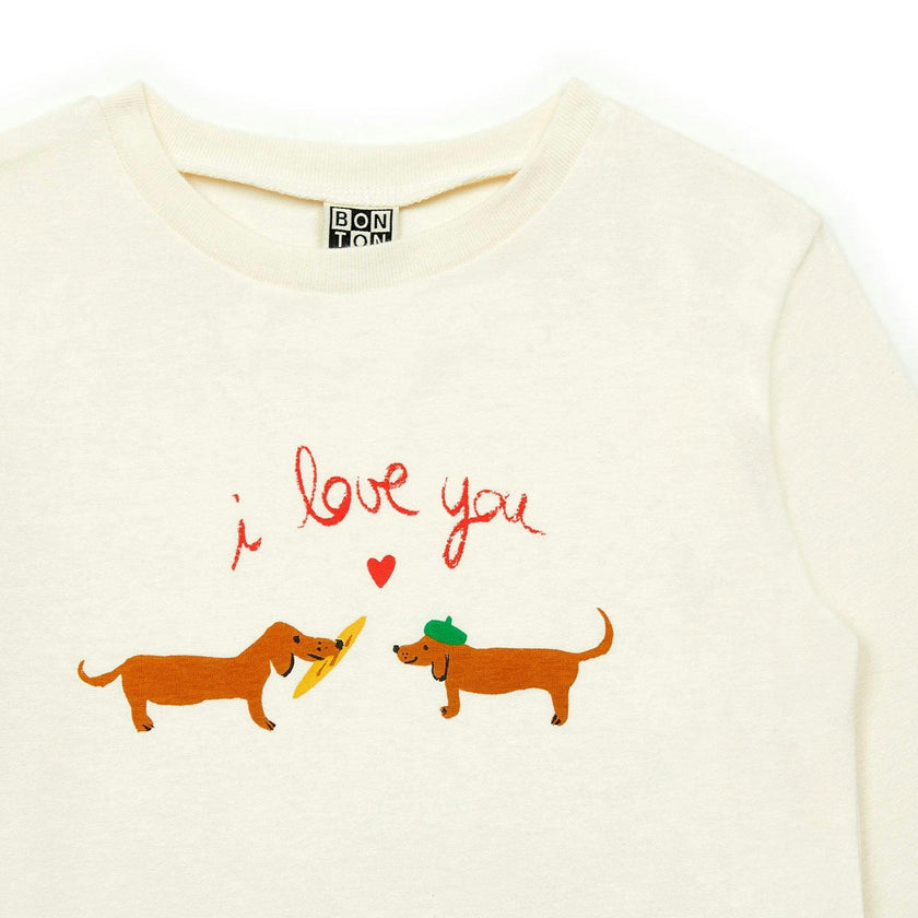 BONTON Dachshund Love T-shirt