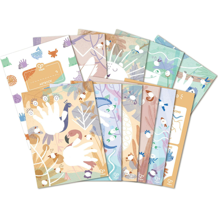 Hape: Finger Painting - 16pc Art Set