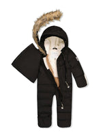 Baby Snug One Piece Snowsuit Adapted For Car Seats Black