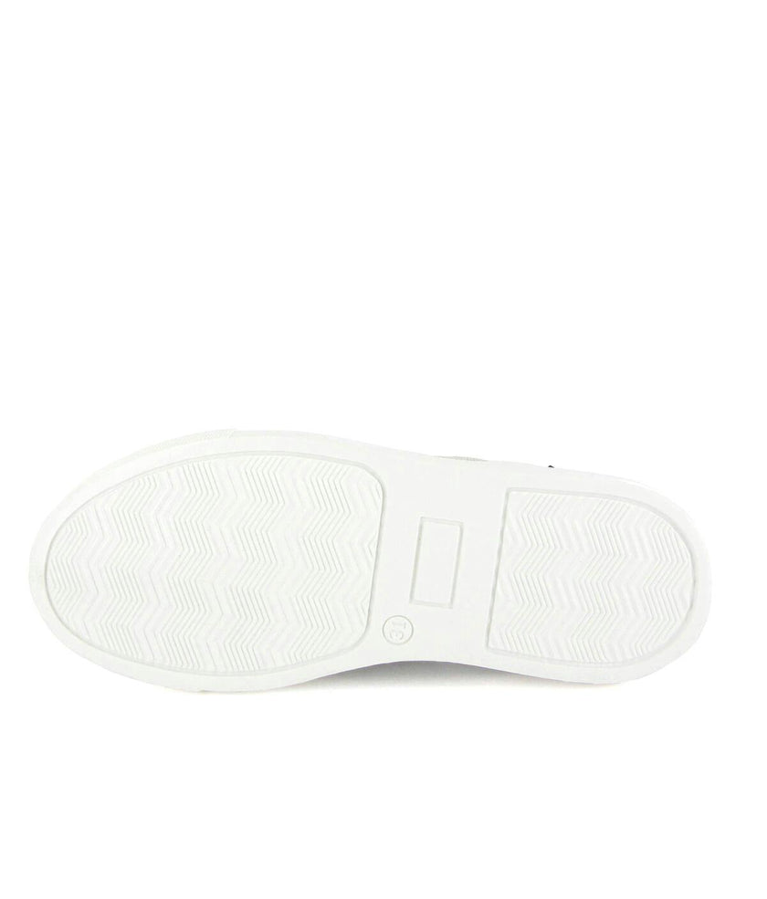 Slip On Sneaker, White Leather