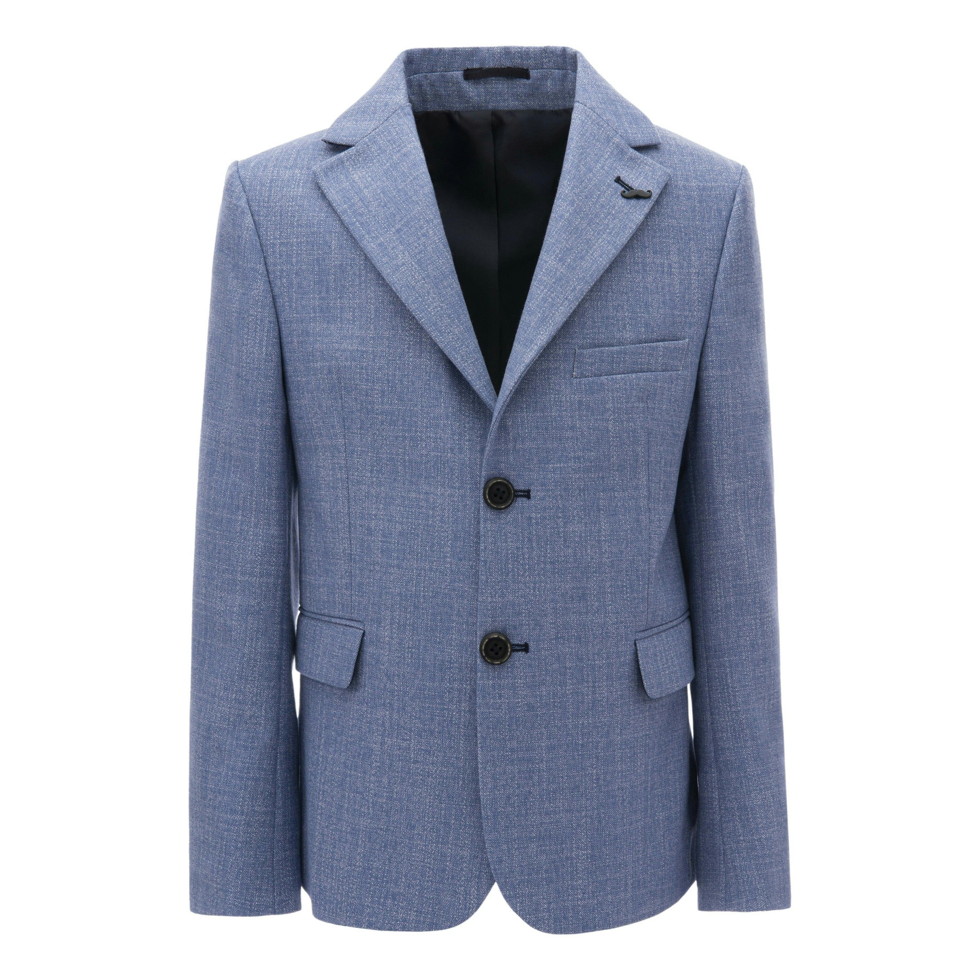 Night Blue Tweed Blazer