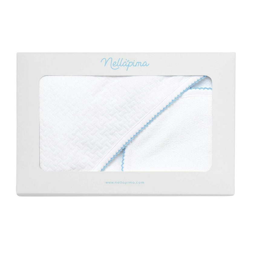 Basket Weave Hooded Baby Towel