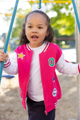 French Terry Varsity Sports Jacket