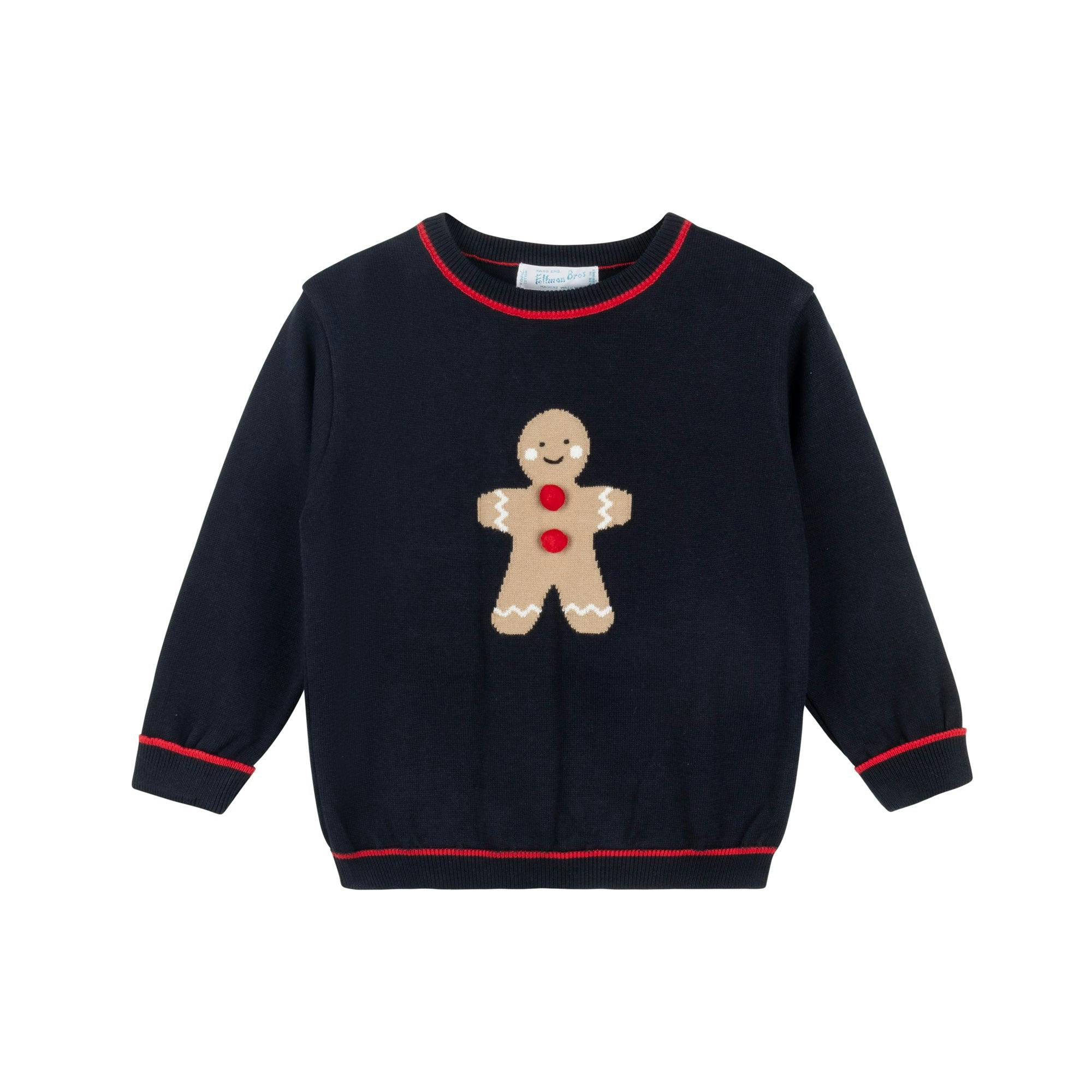 Boys Gingerbread Knit Sweater