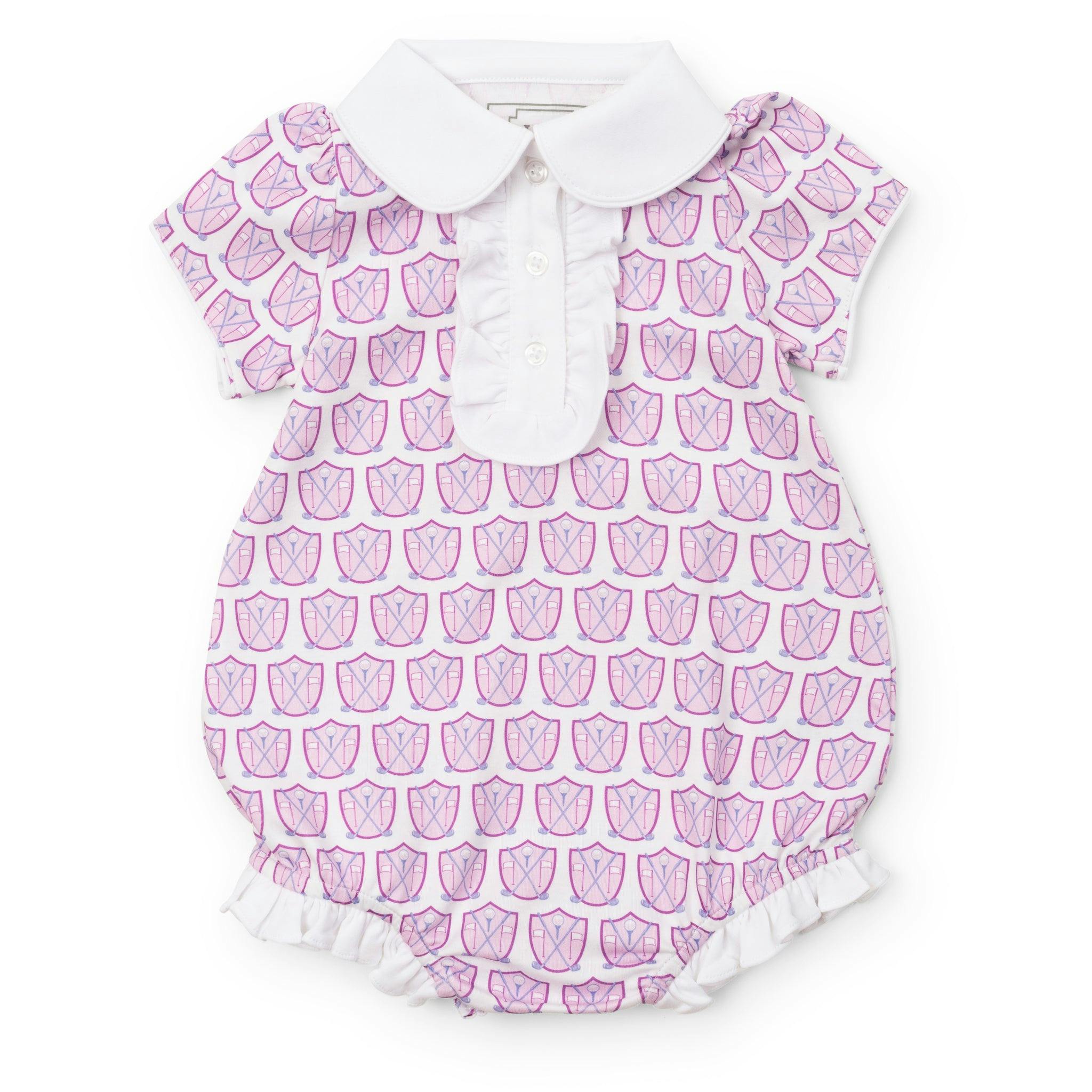 Gabby Girls' Bubble Golf Crest Pink